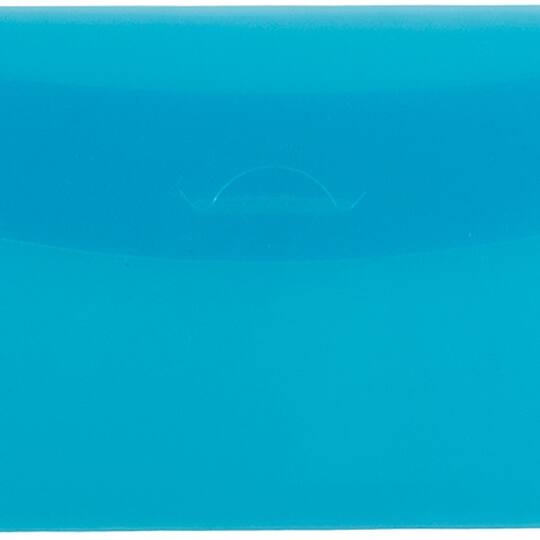 JAM Paper 4.25" x 9.75" Flap and Tuck #10 Plastic Envelopes, 24ct.